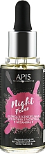 Масло для кутикулы и ногтей с витамином Е - APIS Professional Night Fever Regenerating Oil For Cuticles & Nails — фото N1