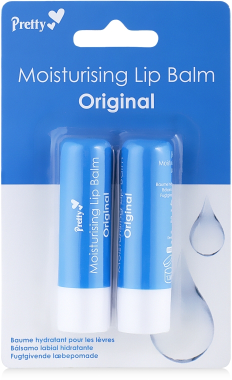 Бальзам для губ - Pretty Moisturising Lip Balm Original — фото N1