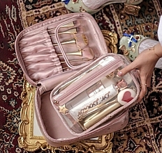 Косметичка KS97R, розовая - Ecarla — фото N4