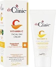 Осветляющий крем для лица с витамином С - Dr. Clinic Vitamin C Facial Day Cream — фото N2