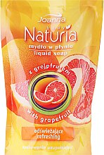 Парфумерія, косметика Рідке мило "Грейпфрут" - Joanna Naturia Body Grapefruit Liquid Soap (Refill)