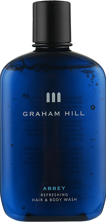 Гель для душу 2 в 1 - Graham Hill Abbey Refreshing Hair And Body Wash — фото N1