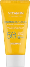 Парфумерія, косметика Вітамінний сонцезахисний крем для обличчя SPF50 - Medi Peel Vitamin Dr Essence Sun Cream SPF50+ PA++++
