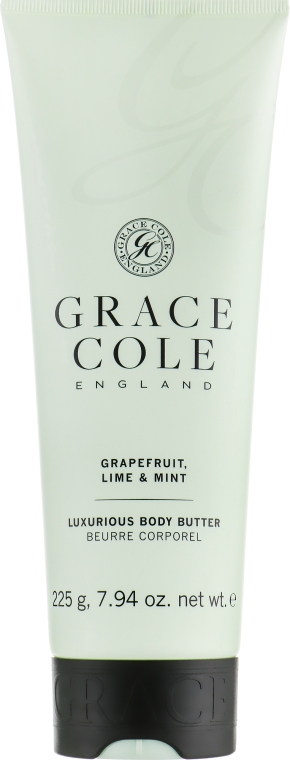 Масло для тела "Грейпфрут, лайм и мята" - Grace Cole Boutique Grapefruit Lime & Mint Luxurious Body Butter — фото N1