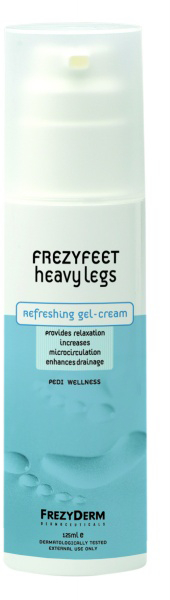 Крем-гель для уставших ног - Frezyderm Frezyfeet Heavy Legs Refreshing gel-cream — фото N1