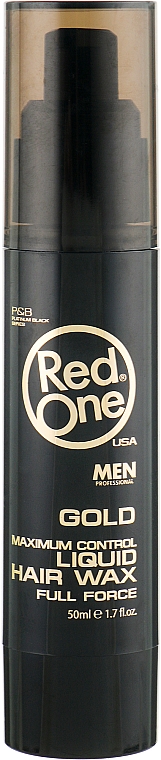 Рідкий віск для волосся - Red One Gold Liquid Hair Wax — фото N1