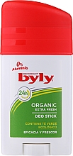 Духи, Парфюмерия, косметика Дезодорант-стик - Byly Organic Extra Fresh 48h Deodorant Stick