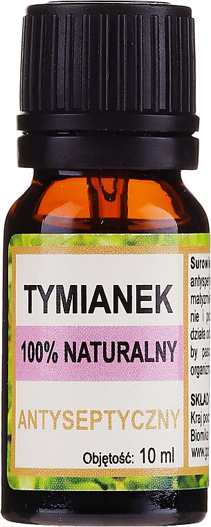 Натуральна ефірна олія "Чебрець" - Biomika Thyme Oil — фото N1