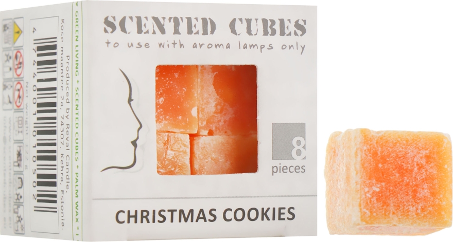Аромакубики "Печенье" - Scented Cubes Christmas Cookies Candle — фото N2