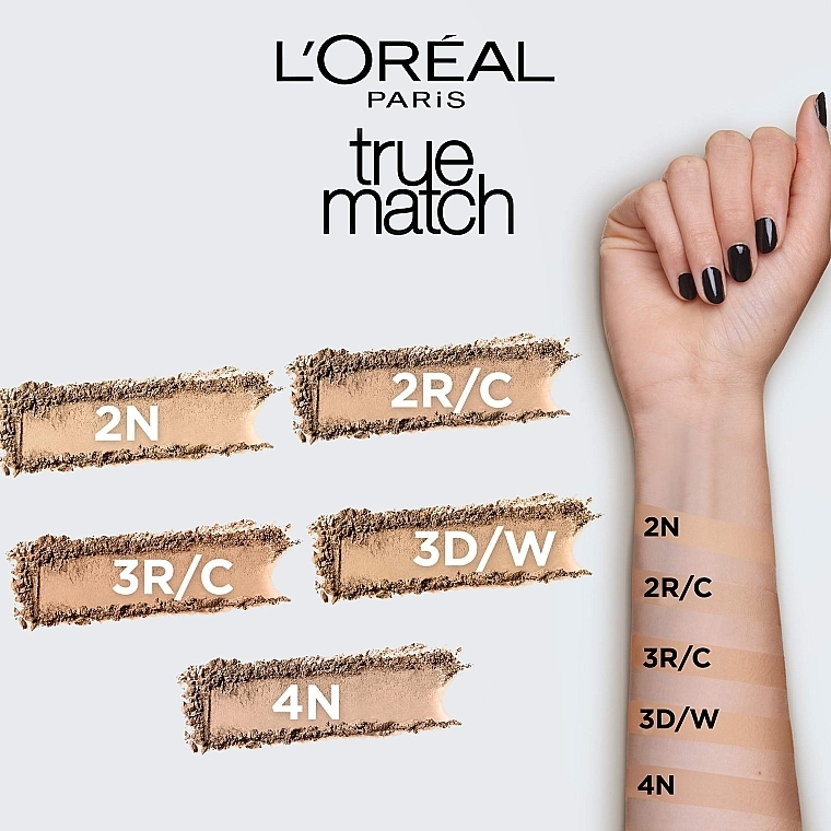 УЦЕНКА Пудра компактная - L'Oreal Paris True Match Super Blendable Powder * — фото N2