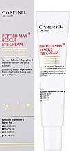 Антивіковий крем для шкіри навколо очей - Carenel Peptied Max Rescue Eye Cream — фото N2