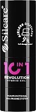 Духи, Парфюмерия, косметика Гибридный гель для ногтей, с помпой - Silcare 10in1 Revolution Airless Hybrid Gel