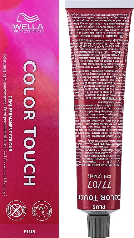 УЦЕНКА Интенсивная тонирующая крем-краска для волос - Wella Professionals Color Touch Plus * — фото N1