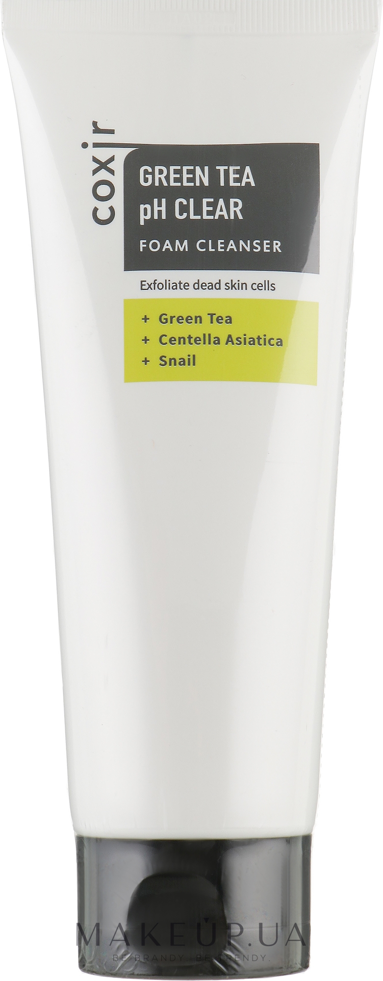 Очищувальна пінка - Coxir Green Tea pH Clear Foam Cleanser — фото 150ml
