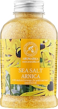 Соль морская для ванн "Арника" - Aromatika Sea Salt Arnica — фото N1