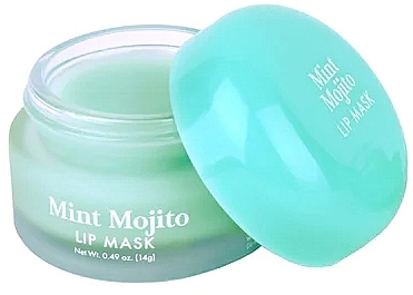 Набор для ухода за губами - Barry M Mint Mojito Lip Care Duo In Tin (lip/balm/14 g + lip/mask/14 g) — фото N2