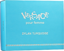 Versace Dylan Turquoise pour Femme - Набір (edt/50ml + b/gel/50ml + sh/gel/50ml) — фото N3