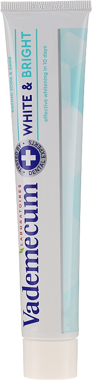 Зубная паста отбеливающая с провитамином - Vademecum Pro Vitamin Whitening Toothpaste  — фото N3