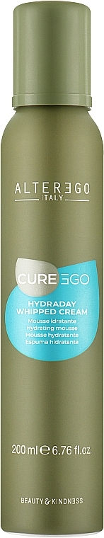 Увлажняющий мусс-кондиционер для волос - Alter Ego CureEgo Hydraday Whipped Cream — фото N2