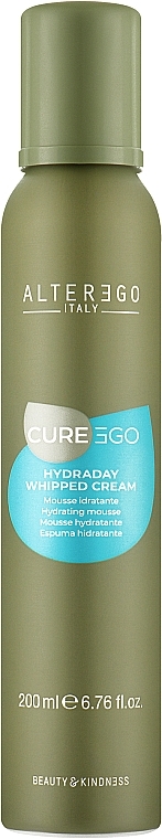 Зволожувальний мус-кондиціонер для волосся - Alter Ego CureEgo Hydraday Whipped Cream — фото N2