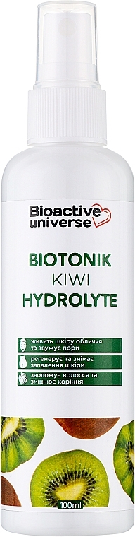 Тоник-гидролат "Киви" - Bioactive Universe Biotonik Hydrolyte — фото N2