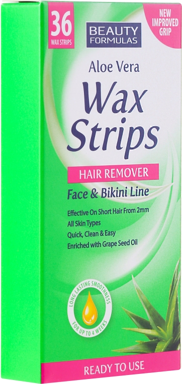 Мини полоски для депиляции - Beauty Formulas Wax Strips Face & Bikini Line