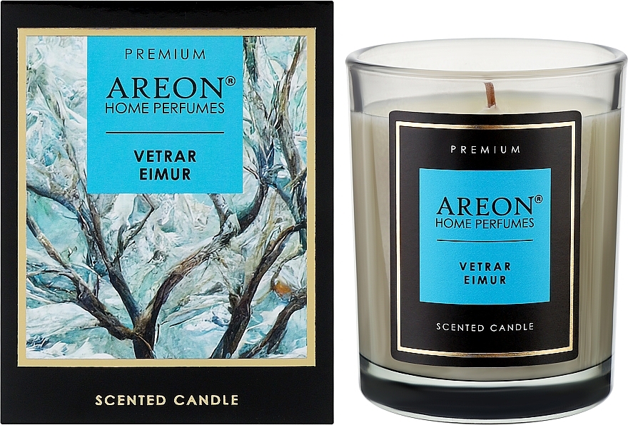 Ароматична свічка - Areon Home Perfumes Premium Vetrar Eimur Scented Candle — фото N2