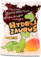 Парфумерія, косметика Шипучі таблетки для ванн "Манго" - Hydrozaurus Fizzing Bath Pastille