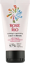 Крем для обличчя зволожувальний і відновлювальний - Rose Rio — фото N1