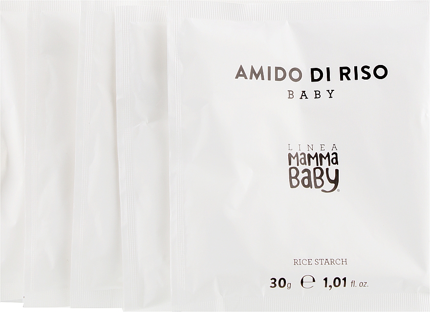 Дитяча рисова пудра для ванни - Linea Mamma Baby — фото N2