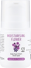 Парфумерія, косметика Зволожувальний квітковий щоденний крем для обличчя - Zoya Goes Moisturising Flower Daily Face Cream
