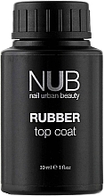 Каучуковий закріплювач для лаку - NUB Rubber Top Coat — фото N3