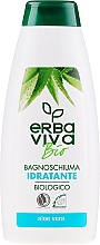 Парфумерія, косметика Зволожувальна гель-піна для душу й ванни "Алое вера" - Erba Viva Bath&Shower Gel Moisturing
