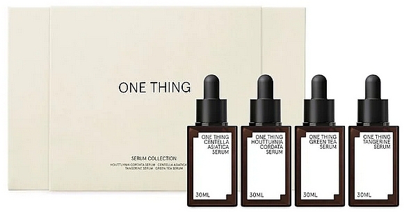 Набір, 4 продукти - One Thing Serum Collection Gift Set — фото N1