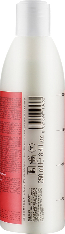 Окислювальна емульсія, 20 Vol - Oyster Cosmetics Freecolor Oxidising Emulsion — фото N2