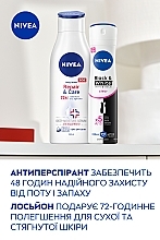 Набор женский - NIVEA Caring Moment 2024 (b/lot/250ml + deo/150ml) — фото N6