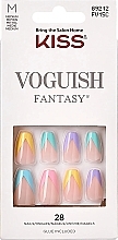Набор накладных ногтей, размер M - Kiss Voguish Fantasy Candies — фото N1