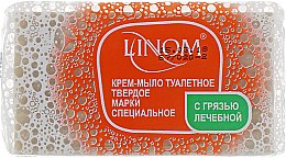 Парфумерія, косметика Крем-мило туалетне "З лікувальною гряззю", спеціальне - Linom