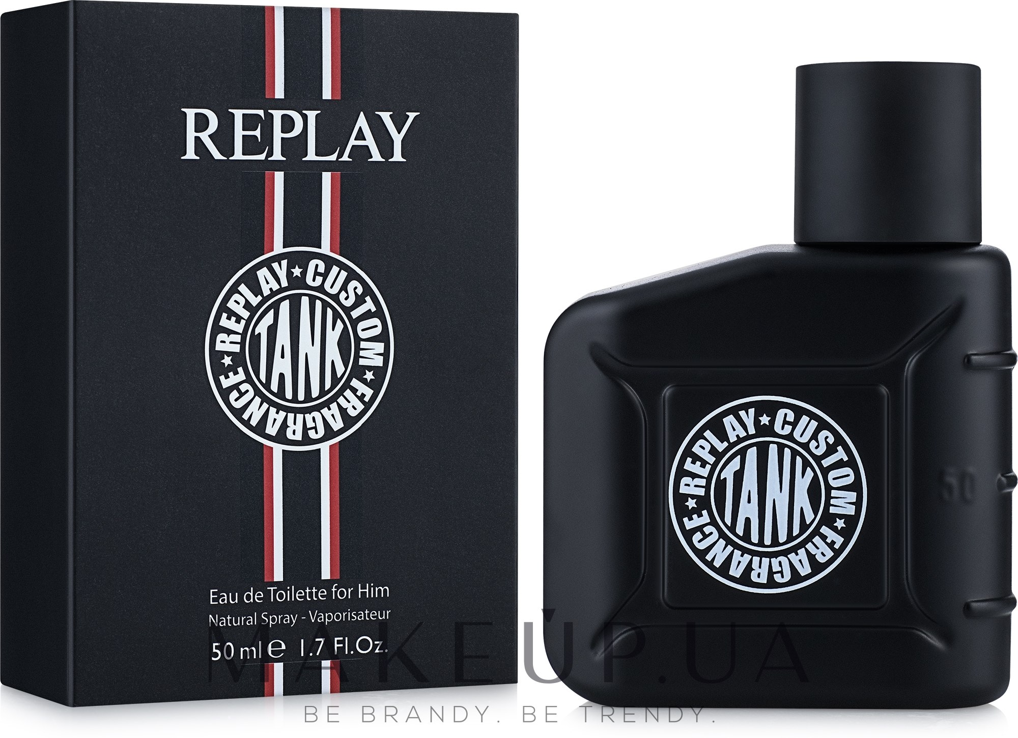 Replay Tank Custom For Him - Туалетная вода — фото 50ml