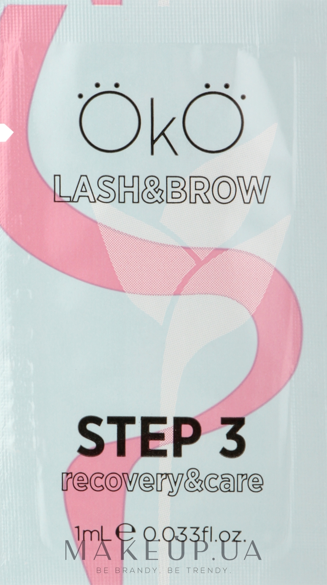 Средство для ламинирования ресниц и бровей - OkO Lash & Brow Step 3 Care & Recovery — фото 1ml