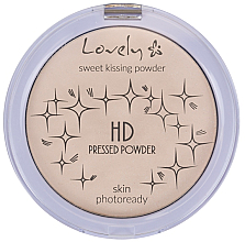 Парфумерія, косметика Пудра для обличчя - Lovely HD Pressed Powder