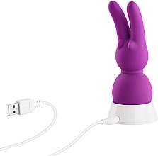 Вібратор у формі кролика, фіолетовий - Femme Funn Stubby 2 Massager — фото N3