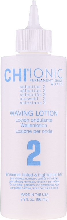 Перманентная завивка для волос состав 2 - CHI Ionic Permanent Shine Waves Selection 2 — фото N3