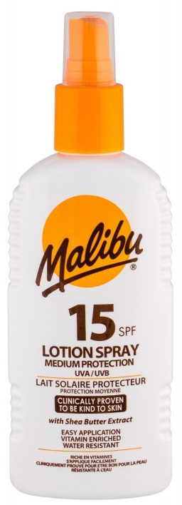 Лосьон-спрей для тела - Malibu Lotion Spray SPF15 — фото N2
