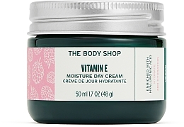 Духи, Парфюмерия, косметика Дневной увлажняющий крем для лица "Витамин Е" - The Body Shop Vitamin E Moisture Day Cream (стеклянная банка)