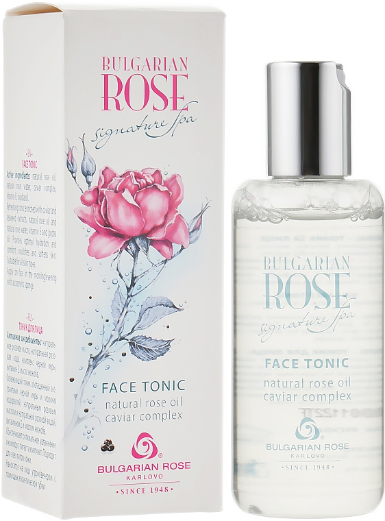 Тоник для лица с комплексом черной икры - Bulgarian Rose Caviar Complex Tonic For Face — фото N1