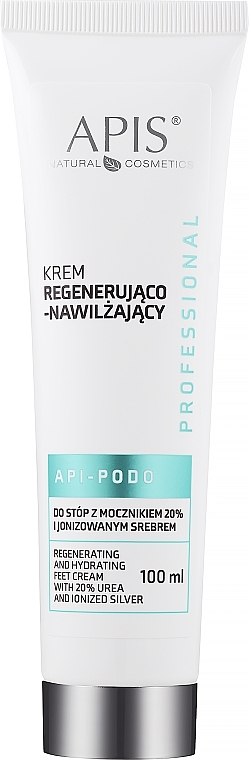 Відновлювальний і зволожувальний крем для ніг - Apis Professional Api-Podo 20%