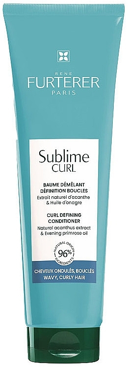 Бальзам-активатор для кучерявого волосся - Rene Furterer Sublime Curl Activating Detangling Conditioner — фото N3