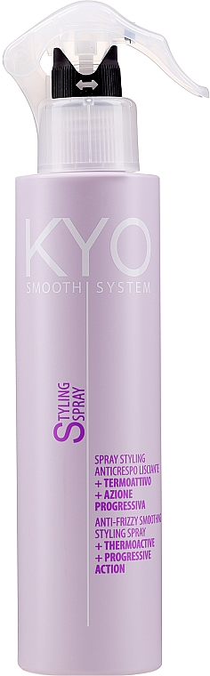 Спрей розгладжувальний - Kyo Smooth System Anti-Frizzy Styling Spray — фото N1