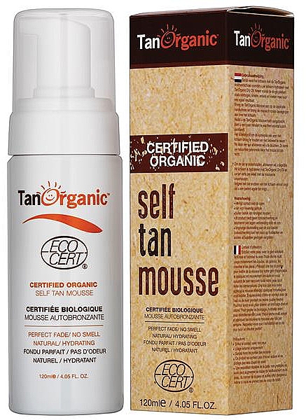 Мусс для автозагара - TanOrganic Certified Organic Self Tan Mousse — фото N2